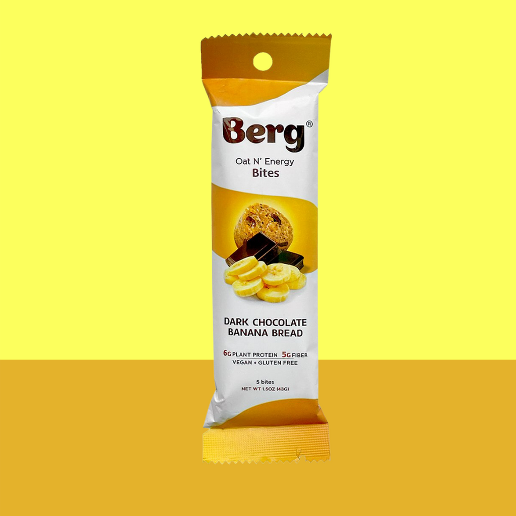 Berg Bites Dark Chocolate Banana Bread - Add to your snack box