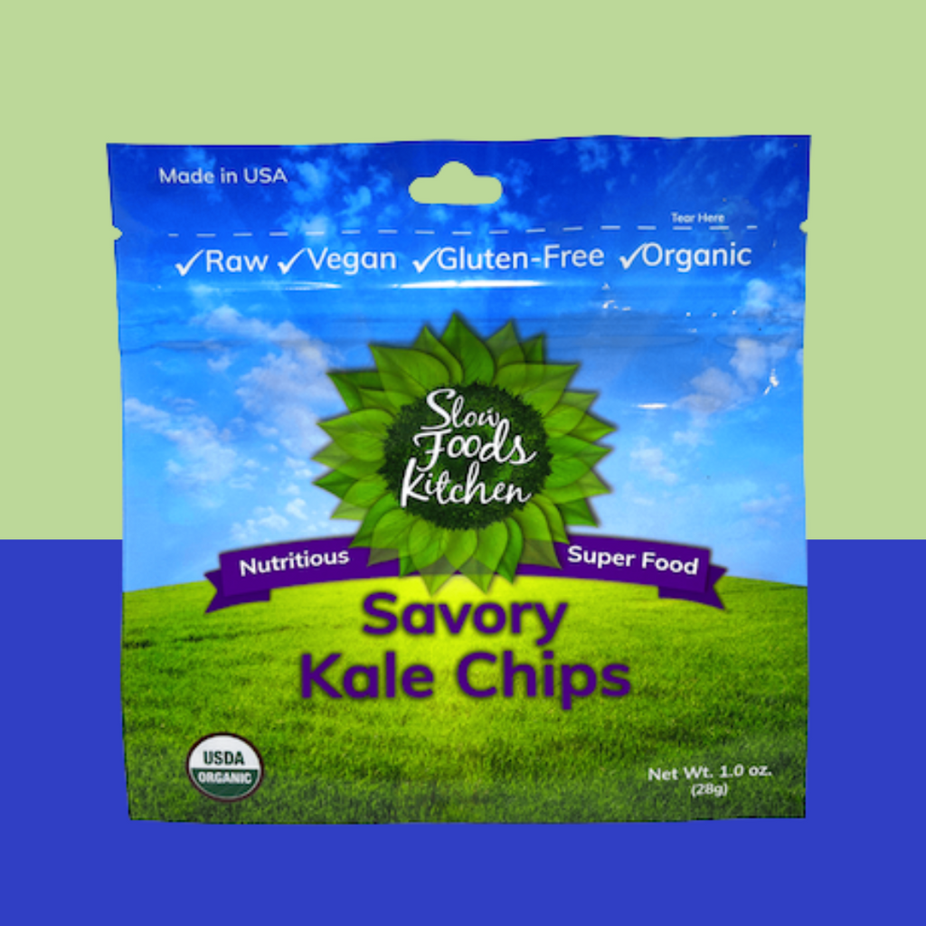 Slow Foods Kitchen Savory Kale Chips - Add to your Oh Goodie! Snack Box