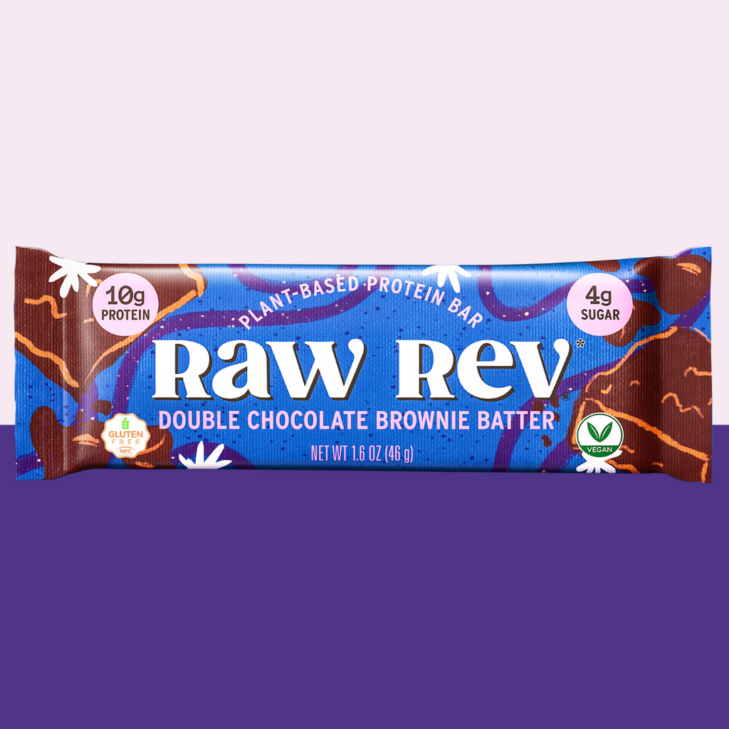 Raw Rev Double Chocolate Brownie Batter Protein Bar - Add to your Oh Goodie snack box today