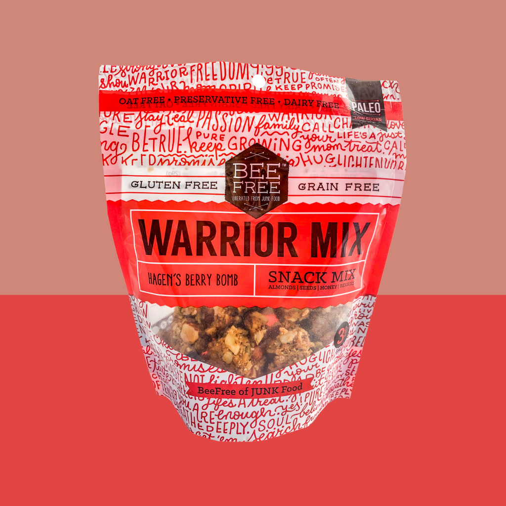 Bee Free Warrior Mix Hagen's Berry Bomb Snack Mix - Add to your Oh Goodie snack box