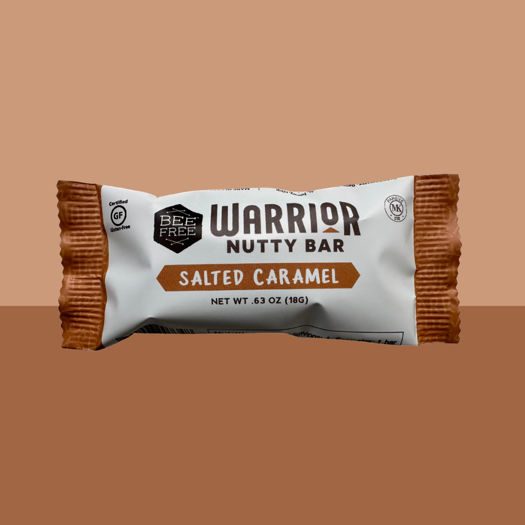 Bee Free Warrior Nutty Bar Salted Caramel - Add to your Oh Goodie snack box