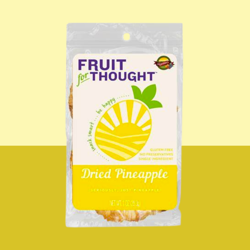 Sigona Fruit For Thought Organic Dried Pineapple - add to your oh goodie snack box today