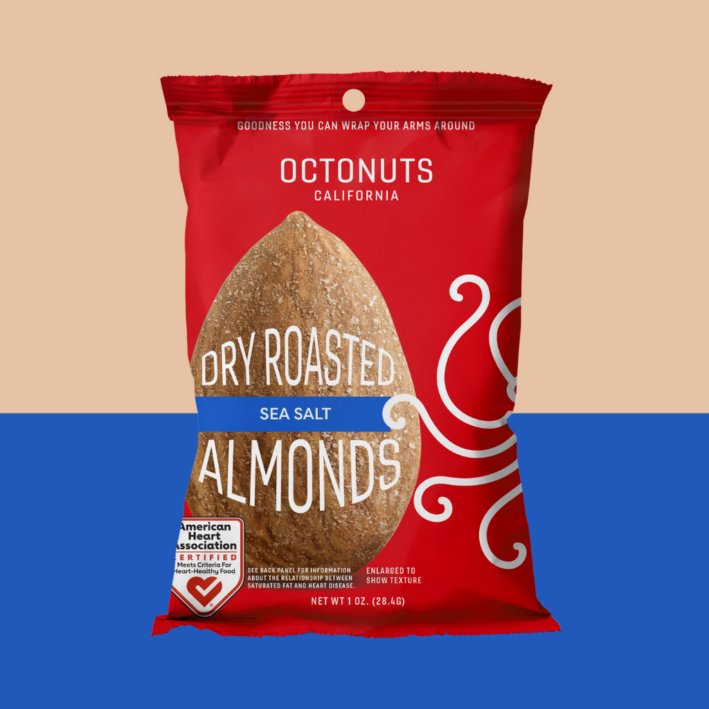 Octonuts Dry Roasted Almonds Sea Salt - Add to your Oh Goodie snack box