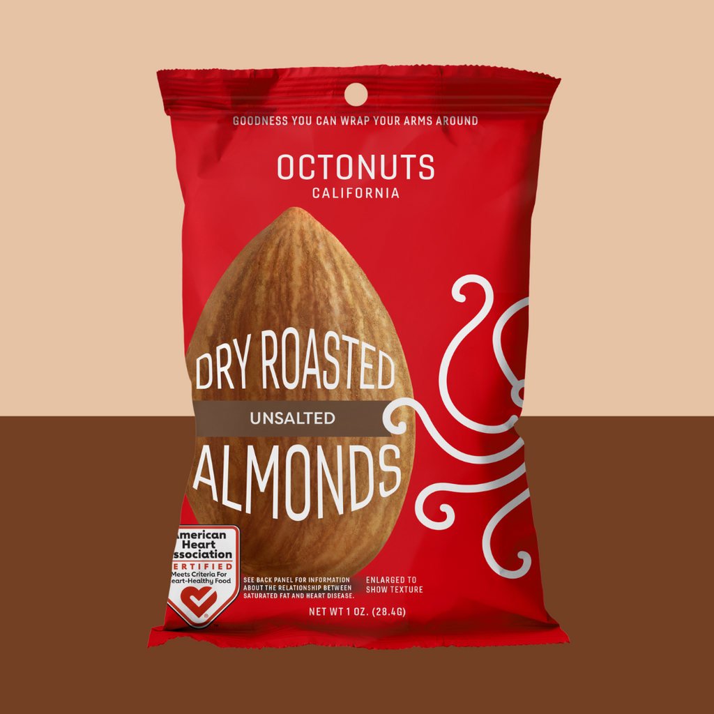 Octonuts Dry Roasted Unsalted Almonds - Add to your Oh Goodie snack box today
