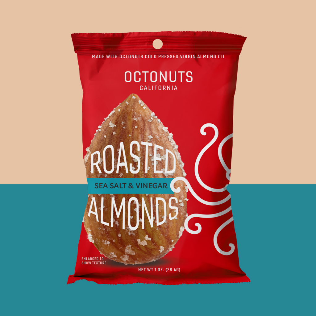 Octonuts Roasted Almonds Sea Salt and Vinegar - Add to your Oh Goodie snack box today