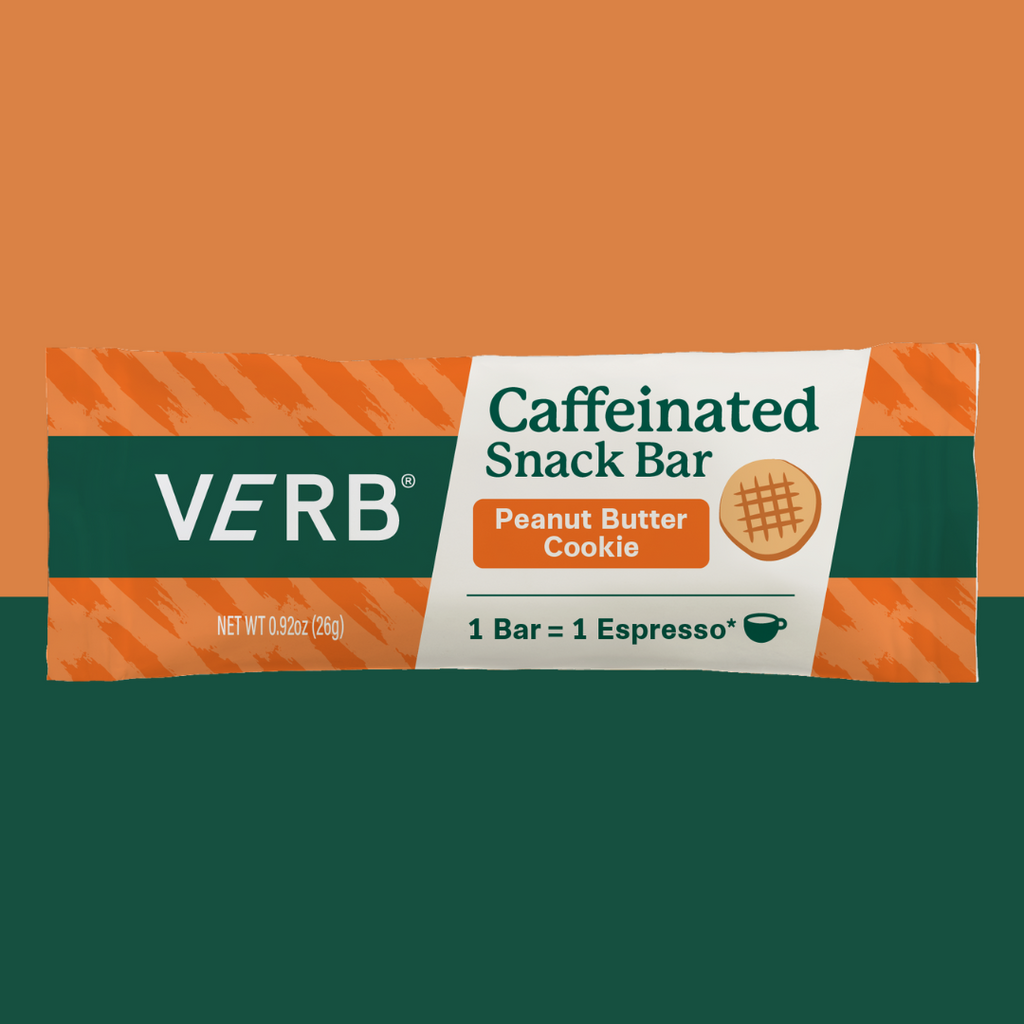 Verb Energy Caffeinated Snack Bar Peanut Butter Cookie - Add to your Oh Goodie snack box today