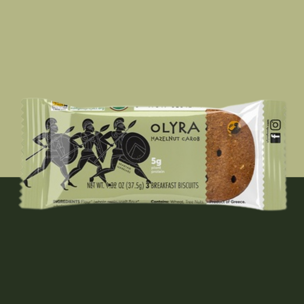 Oh Goodie Snack Box | Olyra Hazelnut Carob Sandwich Biscuit