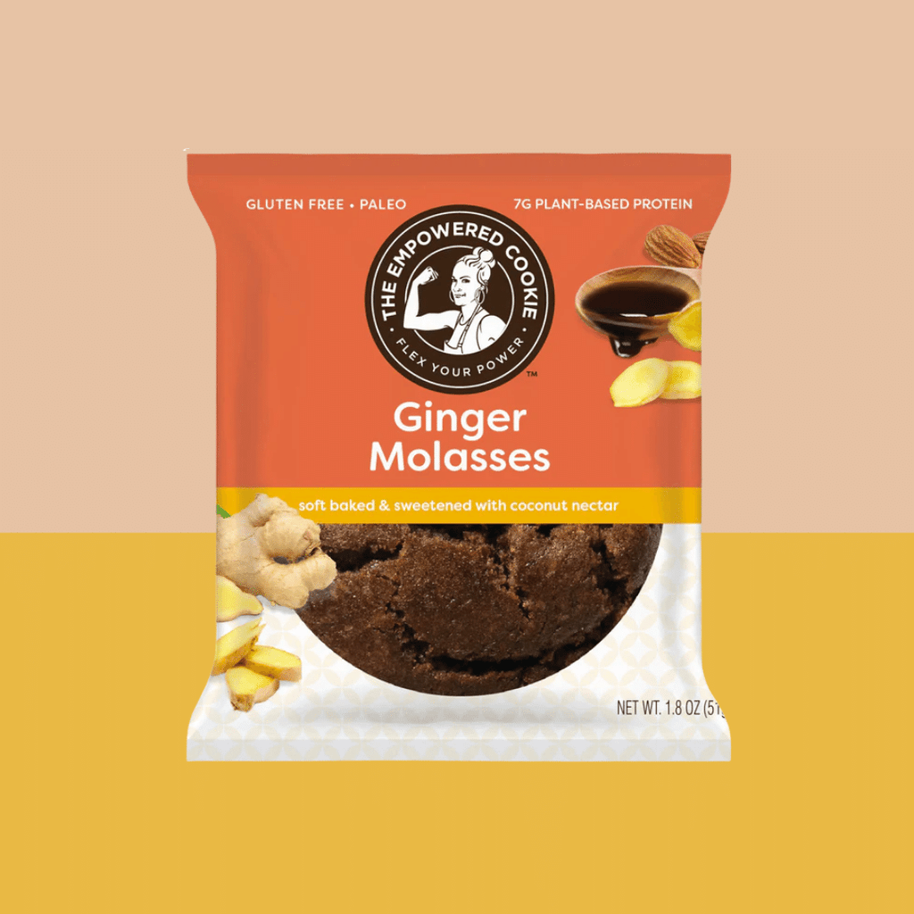 The Empowered Cookie Ginger Molasses - add to your Oh Goodie! snack box