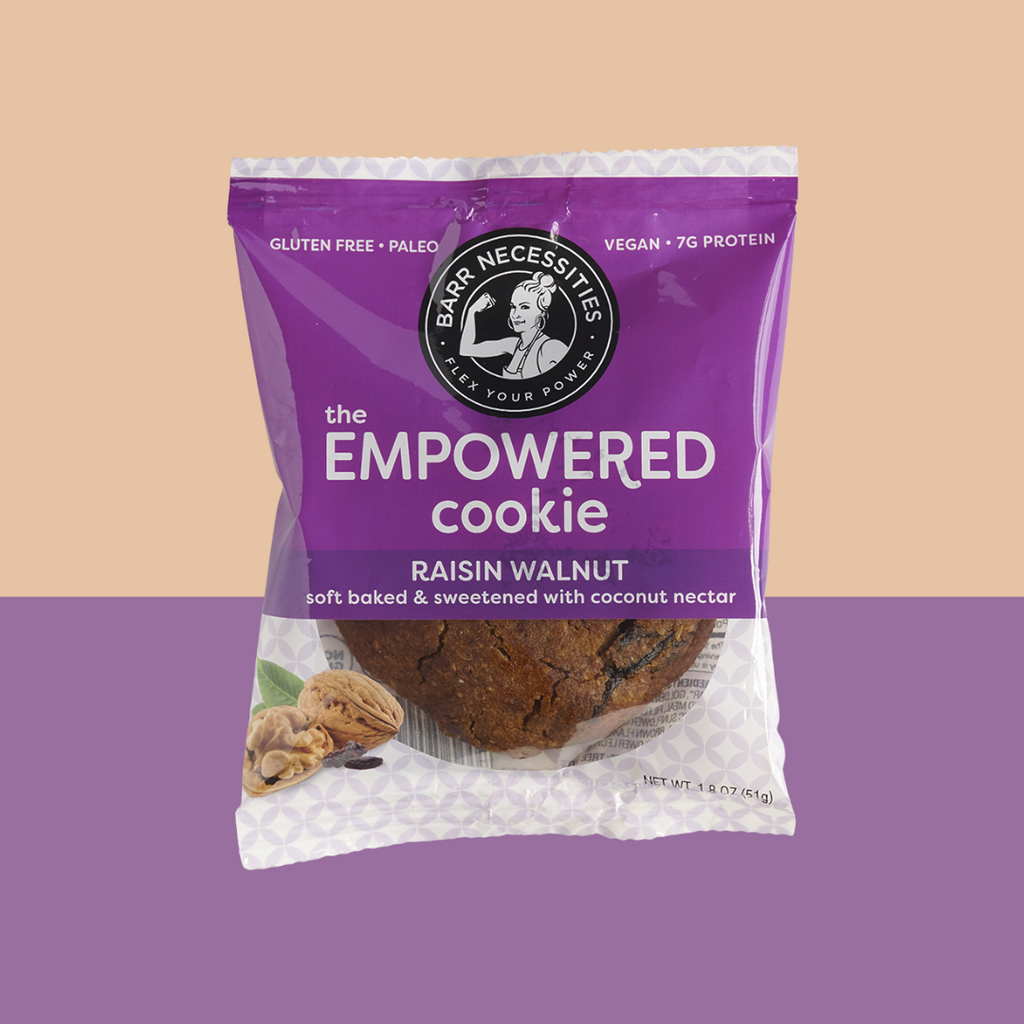 The Empowered Cookie Raisin Walnut - add to your Oh Goodie! snack box