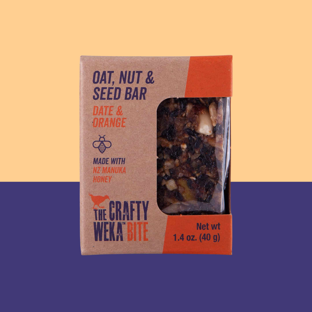 The Crafy Weka Date and Orange Bite - add to your snack box